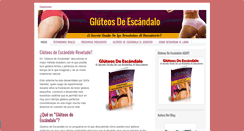 Desktop Screenshot of gluteosdeescandalo.net